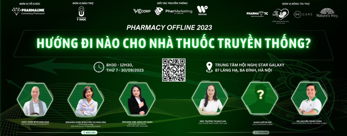 Pharmacy Offline 2023: Cơ hội vươn mình cho nhà thuốc truyền thống trong thời kỳ cạnh tranh 