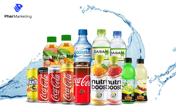 CocaCola đã mở rộng thương hiệu bằng các dòng sản phẩm có liên quan với nhau