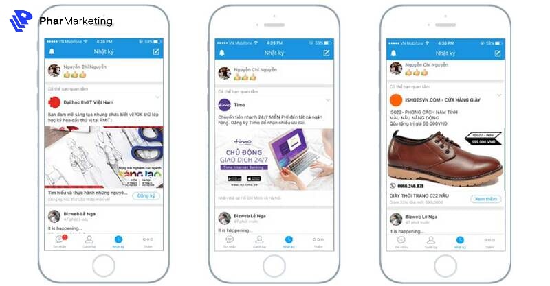 hình thức quảng cáo zalo