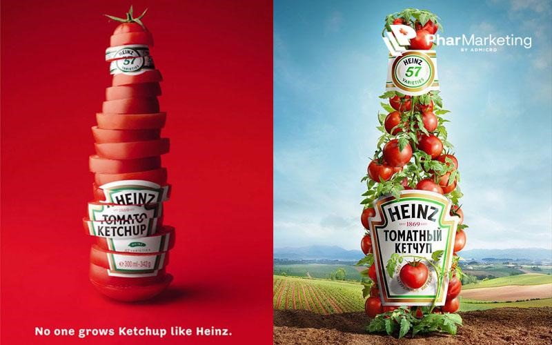 Heinz gây ấn tượng với key visual độc đáo
