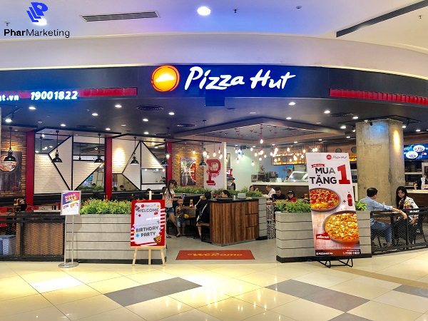 Pizza Hut là một trong những thương hiệu nhượng quyền nổi tiếng tại Việt Nam