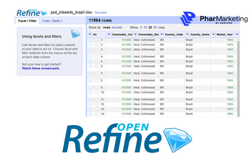 Phần mềm phân tích dữ liệu OpenRefine
