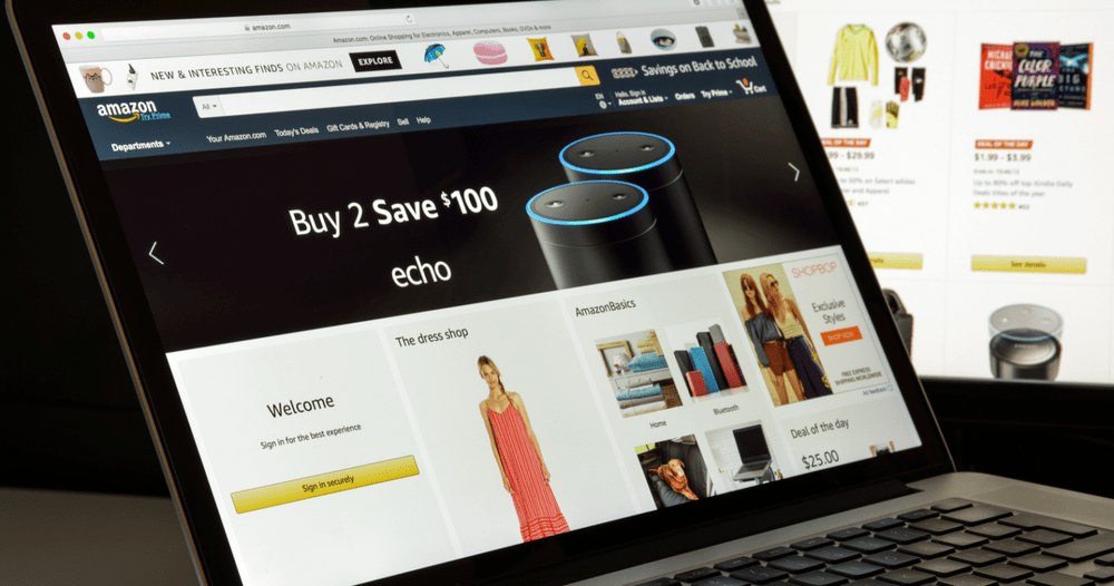 Một trong những website bán hàng lớn nhất hiện nay - Amazon