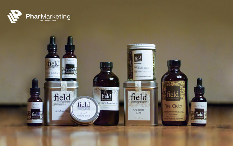 Thiết kế bao bì khác biệt của Field Apothecary