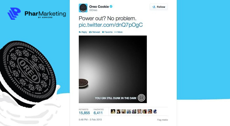 chiến dịch truyền thông Oreo: Dunk trong Dark Dark